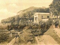 Strossmayerovo šetalište oko 1900. godine, gornja postaja uspinjače